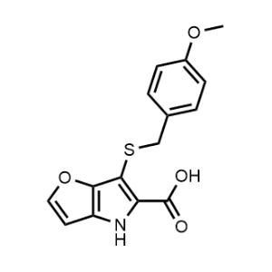 6-((4-Methoxybenzyl)thio)-4H-furo[3,2-b]pyrrole-5-carboxylic acid|CS-1136981