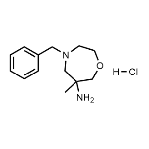 4-Benzyl-6-methyl-1,4-oxazepan-6-amine hydrochloride|CS-1136985