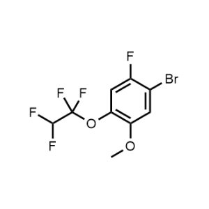 1-Bromo-2-fluoro-5-methoxy-4-(1,1,2,2-tetrafluoroethoxy)benzene|CS-1137015