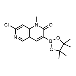 7-Chloro-1-methyl-3-(4,4,5,5-tetramethyl-1,3,2-dioxaborolan-2-yl)-1,6-naphthyridin-2(1H)-one|CS-1137019