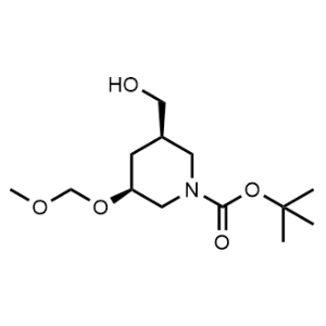 rel-tert-Butyl (3R,5S)-3-(hydroxymethyl)-5-(methoxymethoxy)piperidine-1-carboxylate|CS-1137037