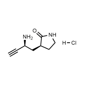 (S)-3-((S)-2-Aminobut-3-yn-1-yl)pyrrolidin-2-one hydrochloride|CS-1137053