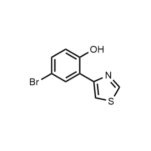 4-Bromo-2-(thiazol-4-yl)phenol|CS-1137256