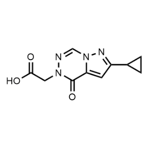 2-(2-Cyclopropyl-4-oxopyrazolo[1,5-d][1,2,4]triazin-5(4H)-yl)acetic acid|CS-1137325