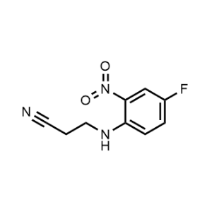 3-((4-Fluoro-2-nitrophenyl)amino)propanenitrile|CS-1137362