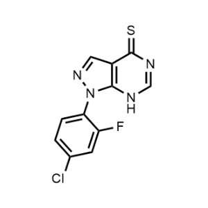1-(4-Chloro-2-fluorophenyl)-1,7-dihydro-4H-pyrazolo[3,4-d]pyrimidine-4-thione|CS-1137397