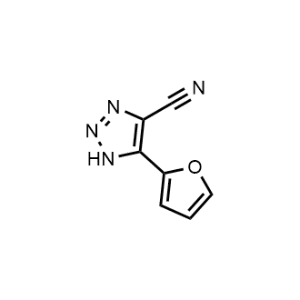 5-(Furan-2-yl)-1H-1,2,3-triazole-4-carbonitrile|CS-1137441