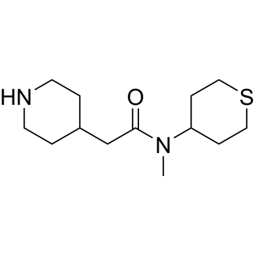 N-Methyl-2-(piperidin-4-yl)-N-(tetrahydro-2H-thiopyran-4-yl)acetamide|CS-1137515