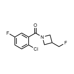 (2-Chloro-5-fluorophenyl)(3-(fluoromethyl)azetidin-1-yl)methanone|CS-1137518
