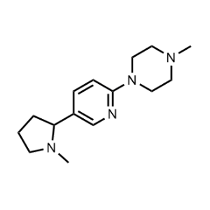 1-Methyl-4-(5-(1-methylpyrrolidin-2-yl)pyridin-2-yl)piperazine|CS-1137530