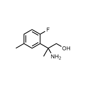 2-Amino-2-(2-fluoro-5-methylphenyl)propan-1-ol|CS-1137534