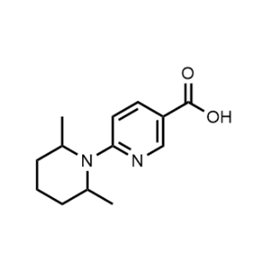 6-(2,6-Dimethylpiperidin-1-yl)nicotinic acid|CS-1137617