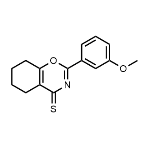2-(3-Methoxyphenyl)-5,6,7,8-tetrahydro-4H-benzo[E][1,3]oxazine-4-thione|CS-1137760