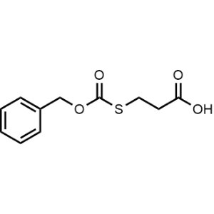 3-(((Benzyloxy)carbonyl)thio)propanoic acid|CS-1137784