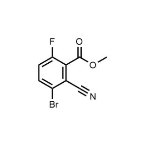 Methyl 3-bromo-2-cyano-6-fluorobenzoate|CS-1137800