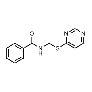 N-((Pyrimidin-4-ylthio)methyl)benzamide|CS-1137856