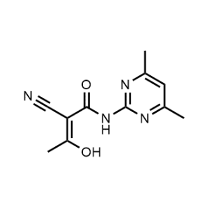 2-Cyano-N-(4,6-dimethylpyrimidin-2-yl)-3-hydroxybut-2-enamide|CS-1137857