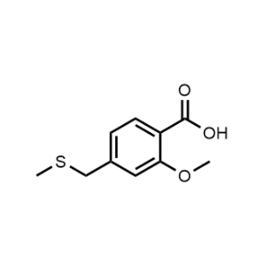 2-Methoxy-4-((methylthio)methyl)benzoic acid|CS-1137860
