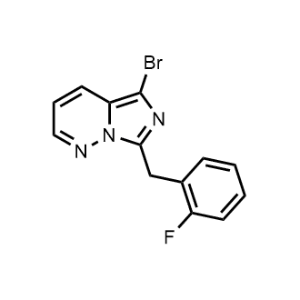 5-Bromo-7-(2-fluorobenzyl)imidazo[1,5-b]pyridazine|CS-1137914