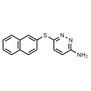 6-(Naphthalen-2-ylthio)pyridazin-3-amine|CS-1137996