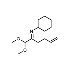 (E)-N-Cyclohexyl-1,1-dimethoxyhex-5-en-2-imine|CS-1137998