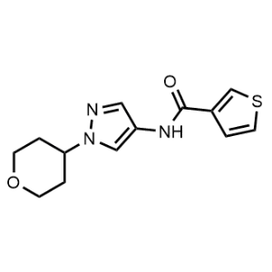 N-(1-(Tetrahydro-2H-pyran-4-yl)-1H-pyrazol-4-yl)thiophene-3-carboxamide|CS-1138005