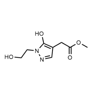 Methyl 2-(5-hydroxy-1-(2-hydroxyethyl)-1H-pyrazol-4-yl)acetate|CS-1138085