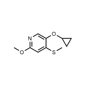5-Cyclopropoxy-2-methoxy-4-(methylthio)pyridine|CS-1138161