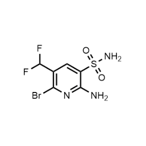 2-Amino-6-bromo-5-(difluoromethyl)pyridine-3-sulfonamide|CS-1138280