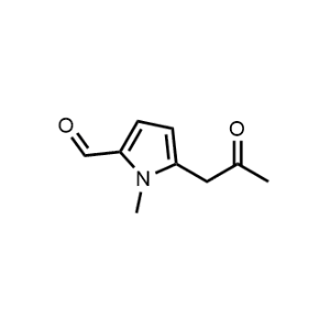 1-Methyl-5-(2-oxopropyl)-1H-pyrrole-2-carbaldehyde|CS-1138321