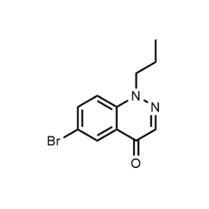 6-Bromo-1-propylcinnolin-4(1H)-one|CS-1138322
