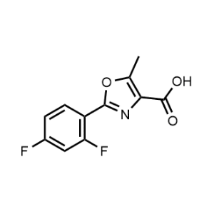 2-(2,4-Difluorophenyl)-5-methyloxazole-4-carboxylic acid|CS-1138416
