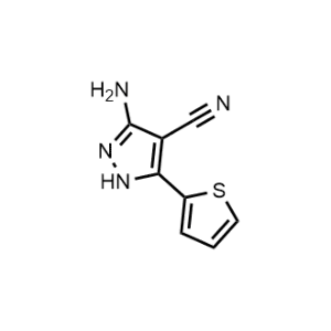 3-Amino-5-(thiophen-2-yl)-1H-pyrazole-4-carbonitrile|CS-1138435