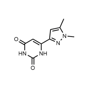 6-(1,5-Dimethyl-1H-pyrazol-3-yl)pyrimidine-2,4(1H,3H)-dione|CS-1138457