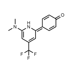 4-(6-(Dimethylamino)-4-(trifluoromethyl)pyridin-2(1H)-ylidene)cyclohexa-2,5-dien-1-one|CS-1138460