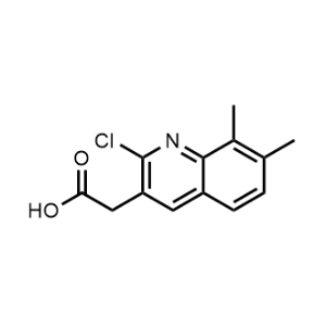 2-(2-Chloro-7,8-dimethylquinolin-3-yl)acetic acid|CS-1138474
