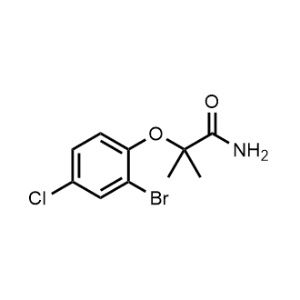 2-(2-Bromo-4-chlorophenoxy)-2-methylpropanamide|CS-1138475