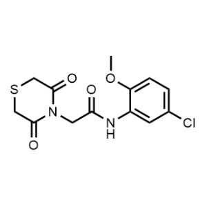 N-(5-Chloro-2-methoxyphenyl)-2-(3,5-dioxothiomorpholino)acetamide|CS-1138563