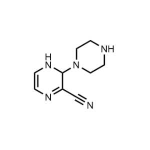 3-(Piperazin-1-yl)-3,4-dihydropyrazine-2-carbonitrile|CS-1138591