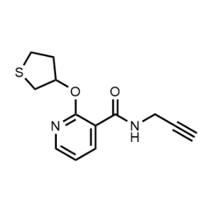 N-(Prop-2-yn-1-yl)-2-((tetrahydrothiophen-3-yl)oxy)nicotinamide|CS-1138611