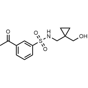 3-Acetyl-N-((1-(hydroxymethyl)cyclopropyl)methyl)benzenesulfonamide|CS-1138698