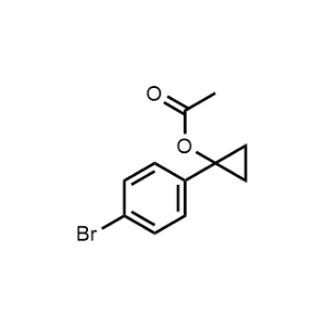 1-(4-Bromophenyl)cyclopropyl acetate|CS-1138739
