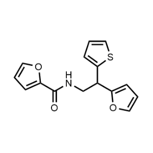 N-(2-(Furan-2-yl)-2-(thiophen-2-yl)ethyl)furan-2-carboxamide|CS-1138742
