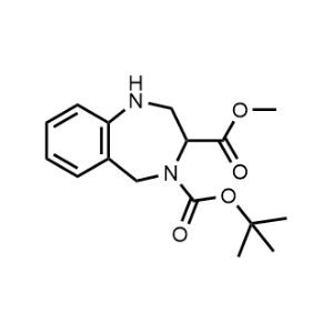 4-(Tert-butyl) 3-methyl 1,2,3,5-tetrahydro-4H-benzo[E][1,4]diazepine-3,4-dicarboxylate|CS-1138763