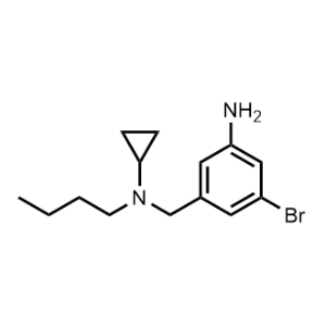 3-Bromo-5-((butyl(cyclopropyl)amino)methyl)aniline|CS-1138827