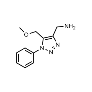 (5-(Methoxymethyl)-1-phenyl-1H-1,2,3-triazol-4-yl)methanamine|CS-1138830