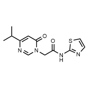 2-(4-Isopropyl-6-oxopyrimidin-1(6H)-yl)-N-(thiazol-2-yl)acetamide|CS-1138897