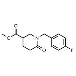 Methyl 1-(4-fluorobenzyl)-6-oxopiperidine-3-carboxylate|CS-1138939
