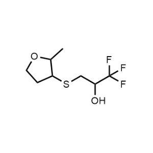 1,1,1-Trifluoro-3-((2-methyltetrahydrofuran-3-yl)thio)propan-2-ol|CS-1139025