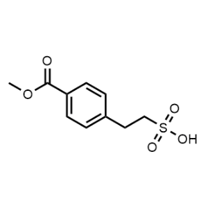 2-(4-(Methoxycarbonyl)phenyl)ethane-1-sulfonic acid|CS-1139077